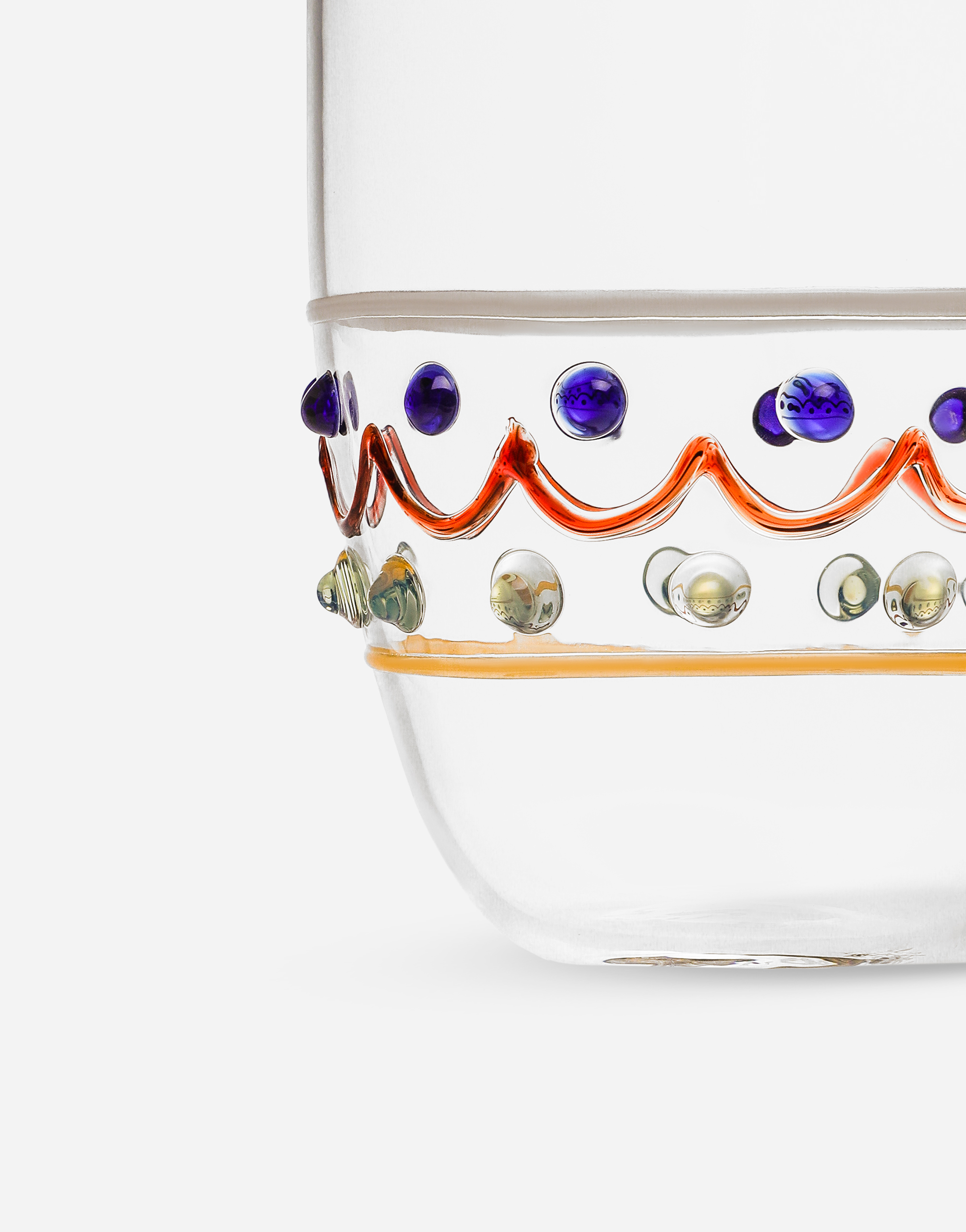 Dolce & Gabbana Beverage Glass In Multicolor