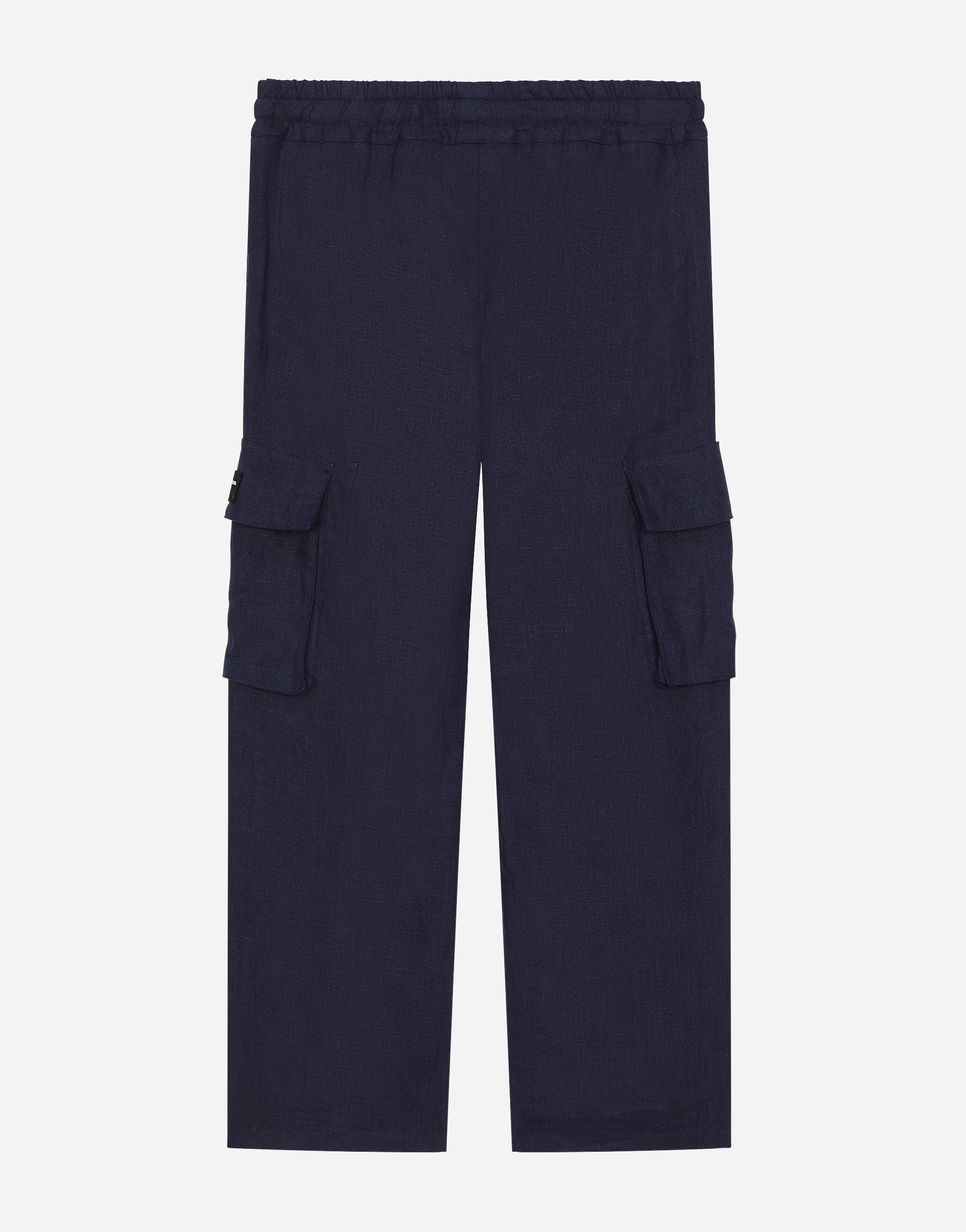 Dolce & Gabbana Pantalone In Blu Scuro