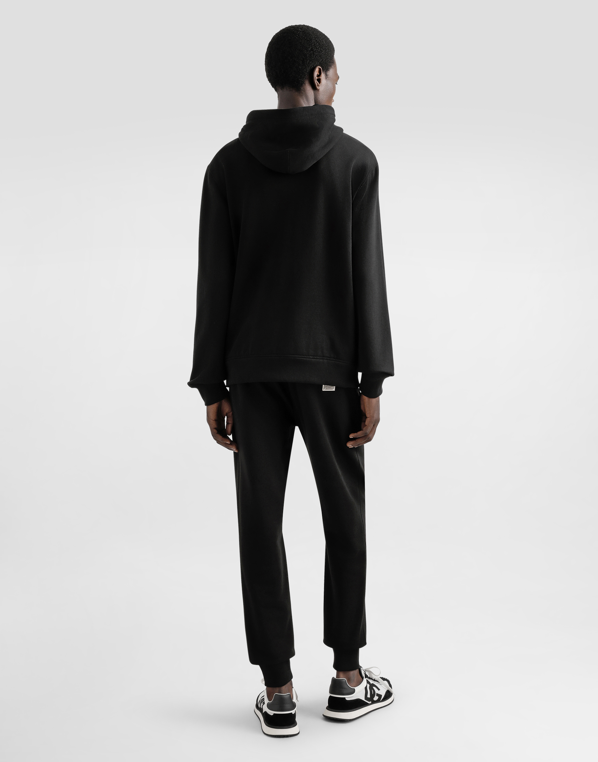 Dolce & Gabbana Technical Jersey Jogging Pants With Tag In Black