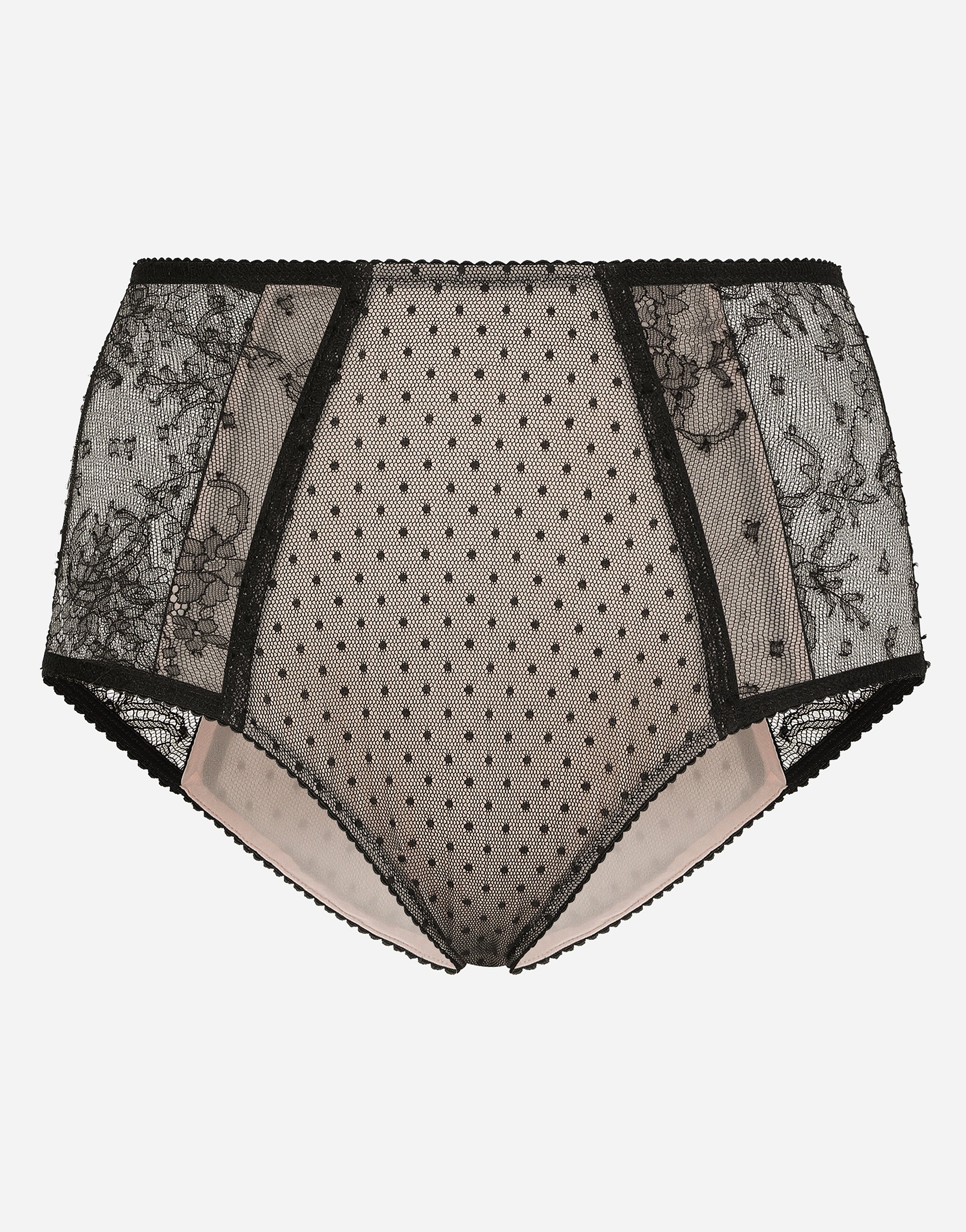 Dolce & Gabbana High Waisted Slip In Black