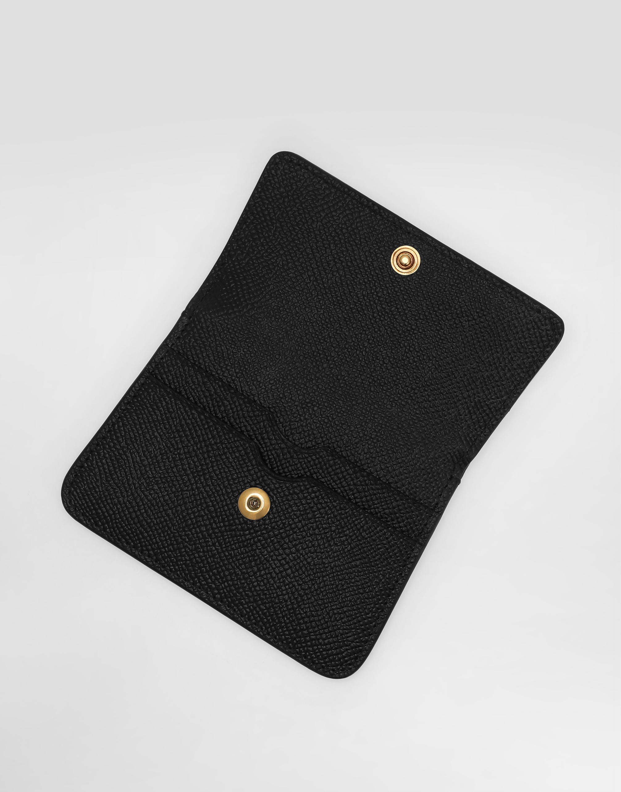 Dolce & Gabbana Dauphine Print Calfskin Card Holder