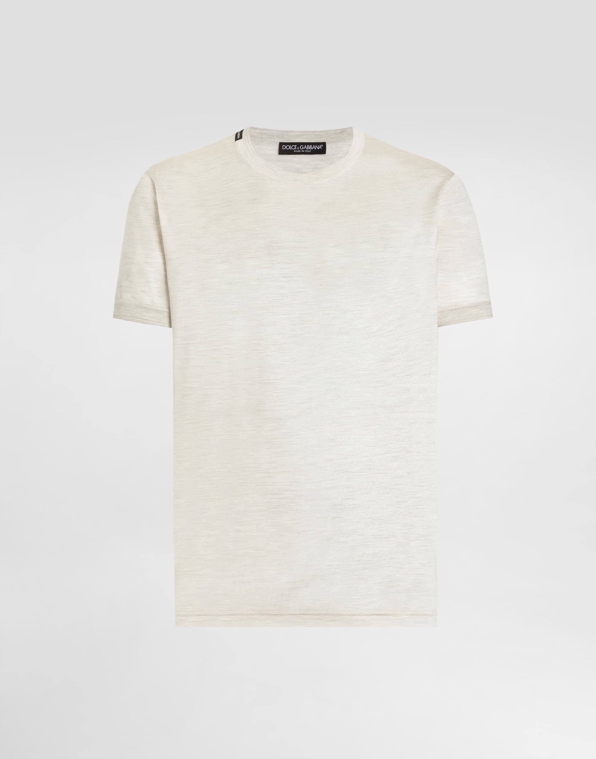 Multicolorのメンズ シルク Tシャツ | Dolce&Gabbana®