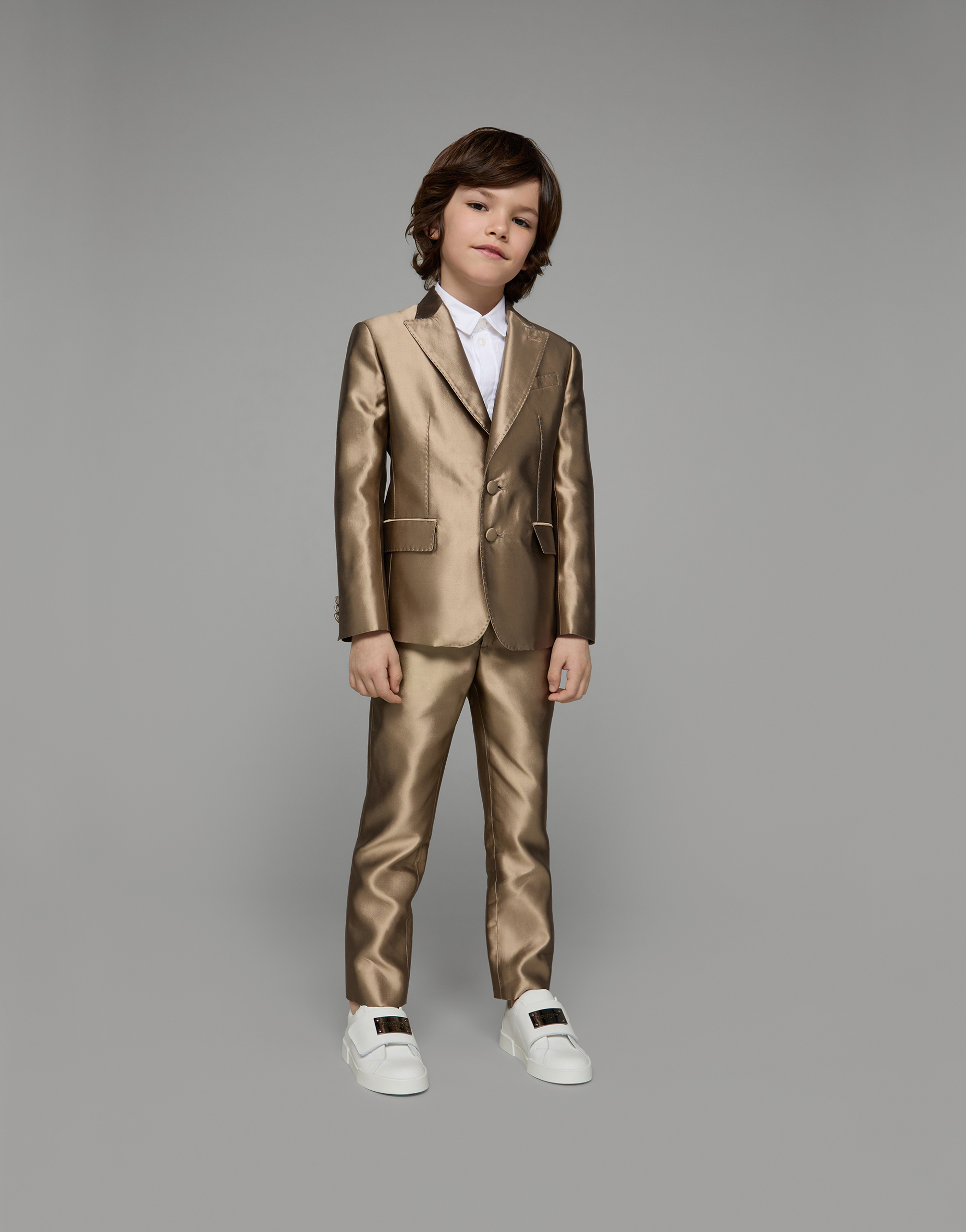 Classic silk mikado two-button Sicilia-fit jacket
