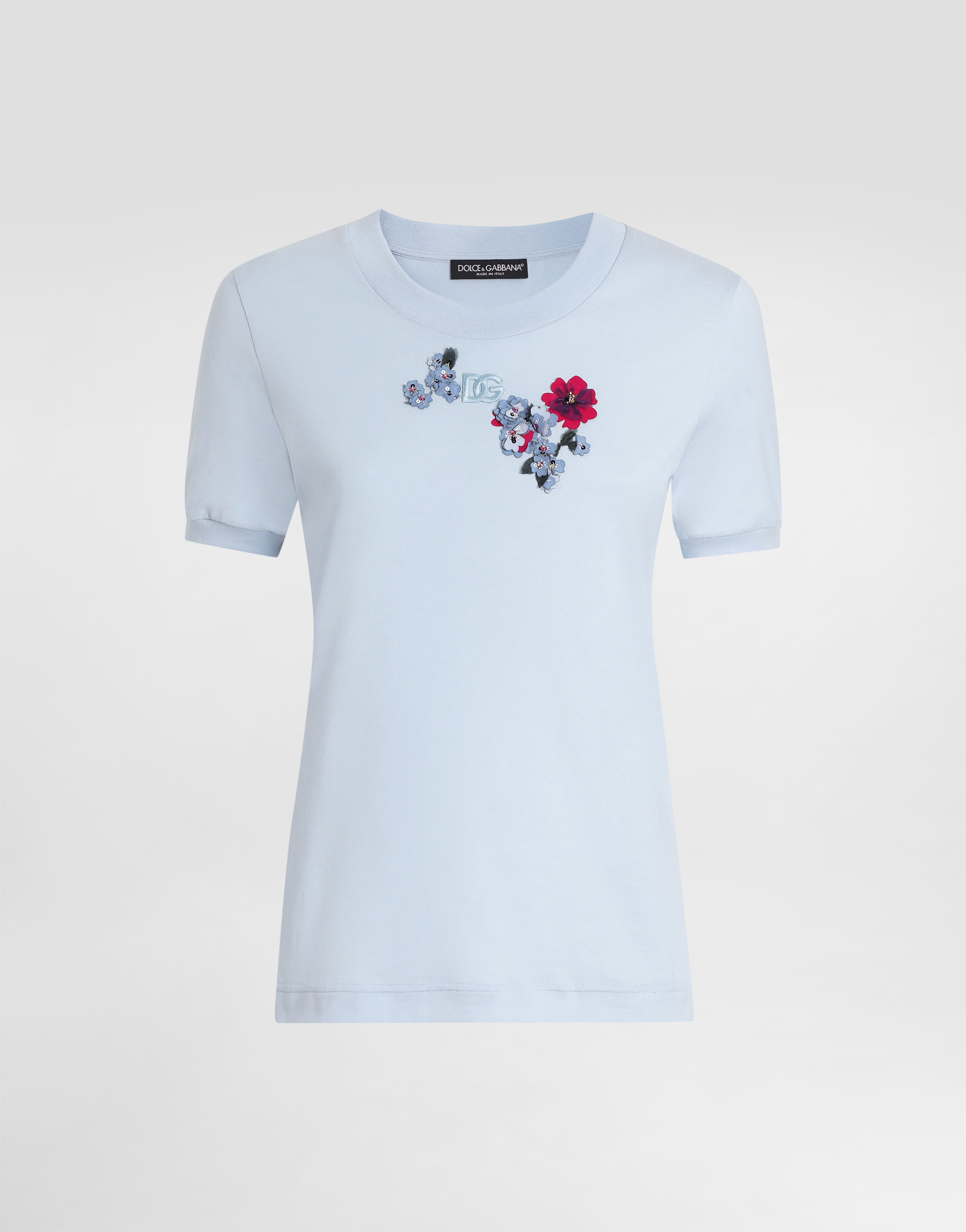 DOLCE&GABBANA DEVOZIONE Tシャツ F8N08ZGDDL2_B1581_0.jpg