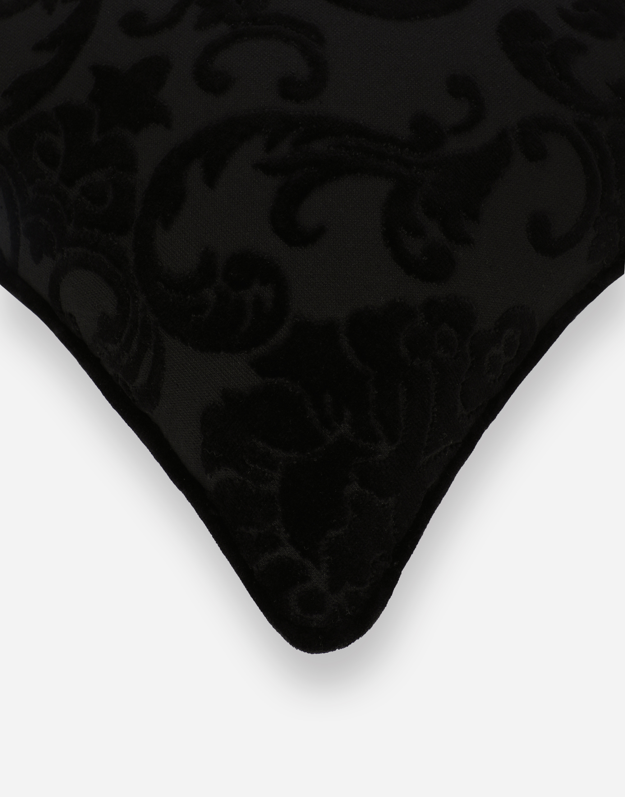 Dolce & Gabbana Cotton Terry Outdoor Cushion In Multicolor