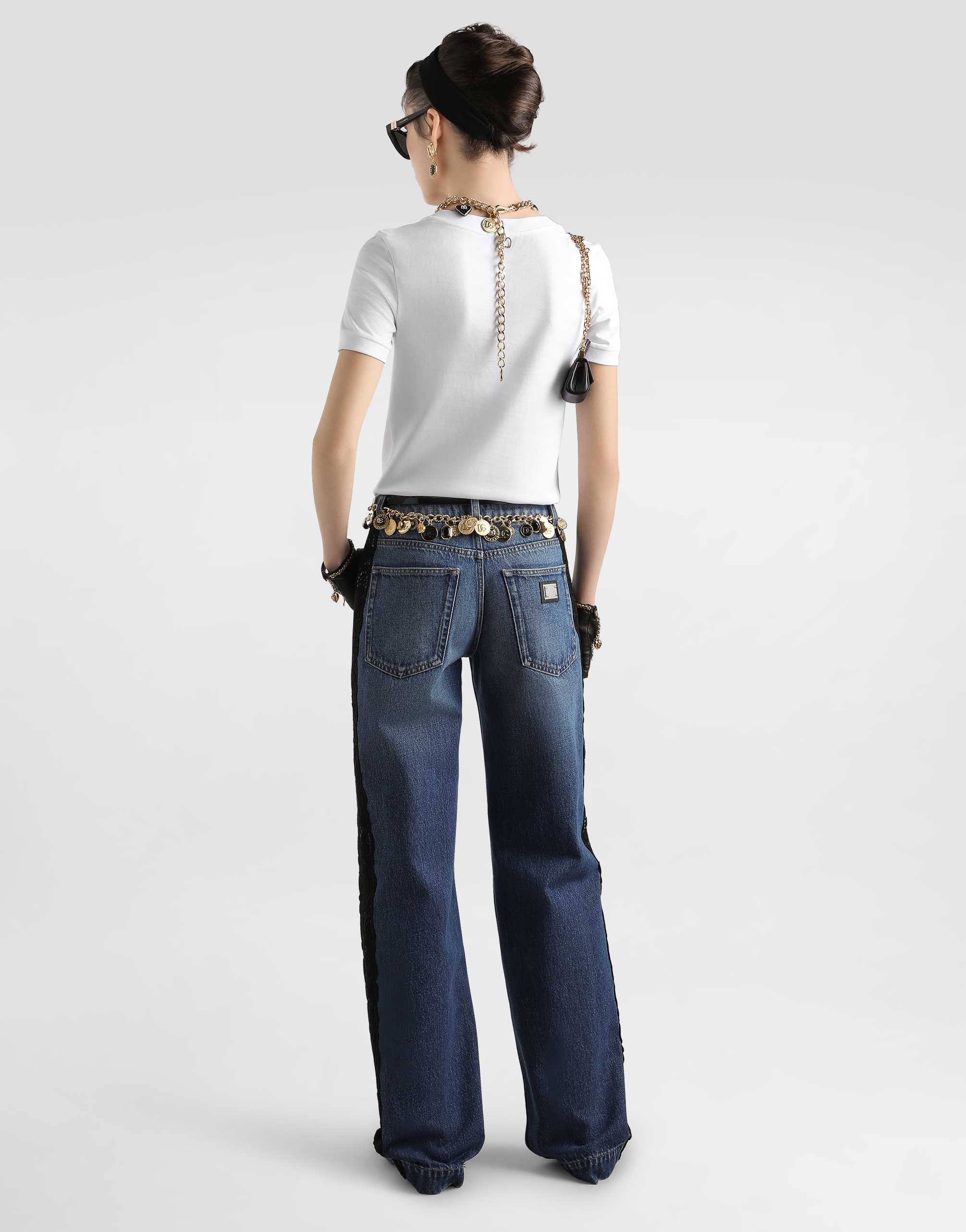 Dolce & Gabbana Pants 5 Pockets Clothing In Blue