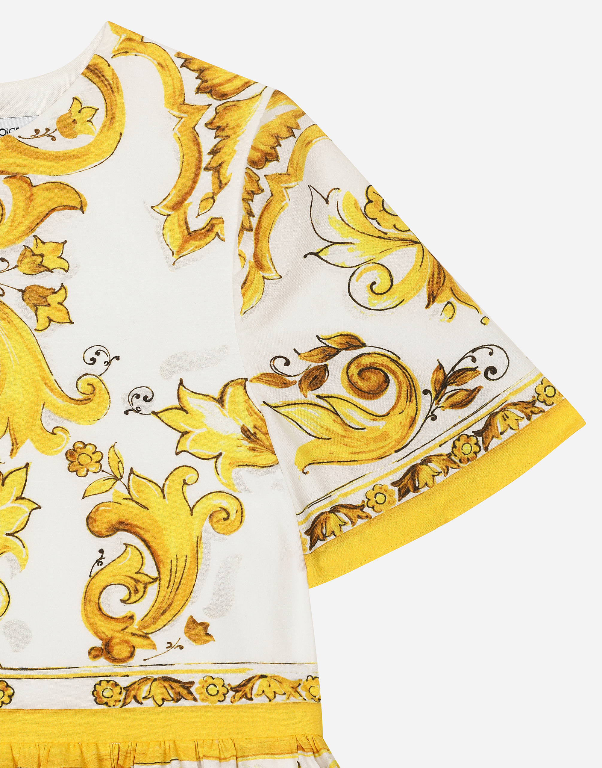 Dolce & Gabbana Abito Maniche Corte In Print