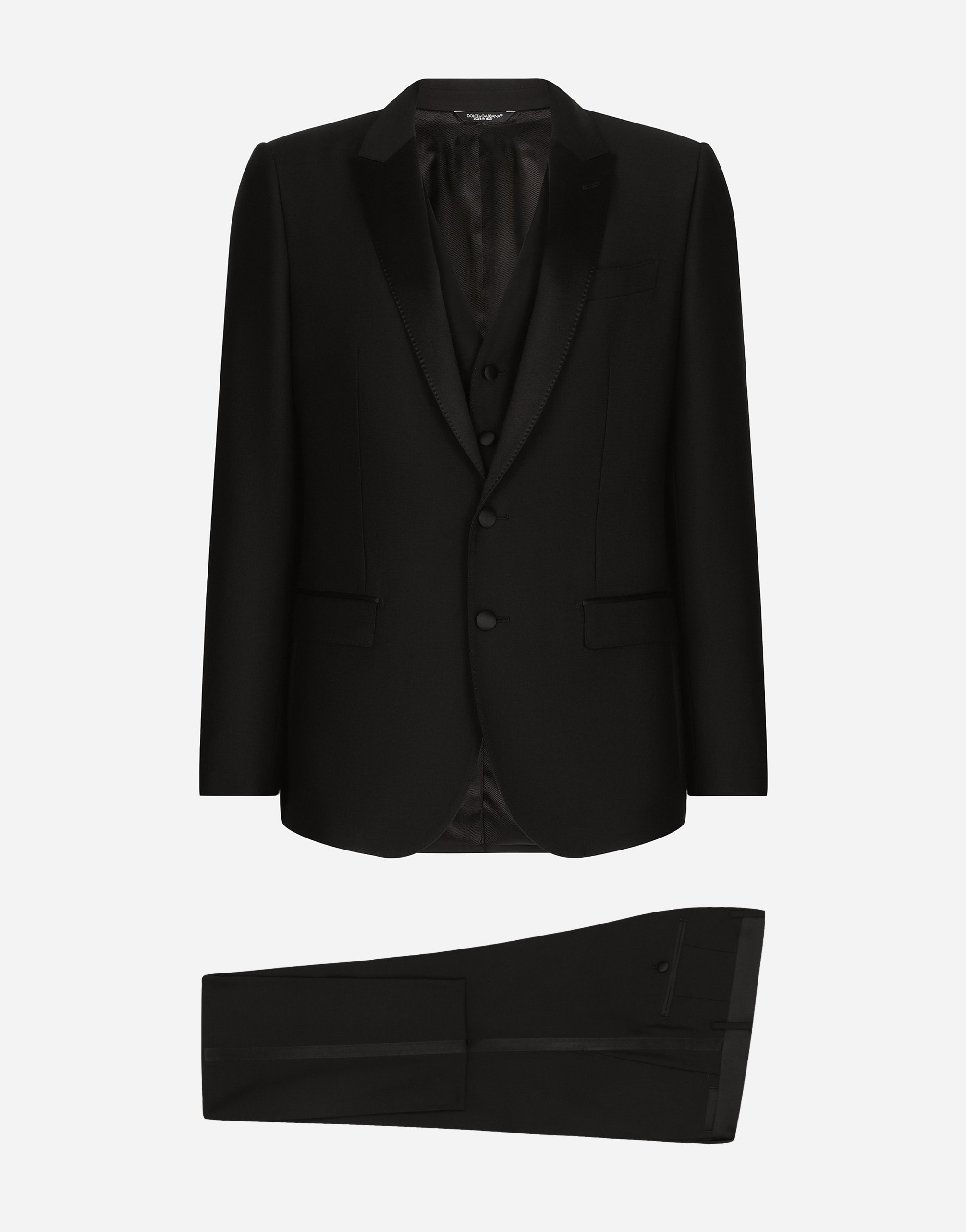 Dolce & Gabbana Abito - Man Suits And Blazers Black Wool