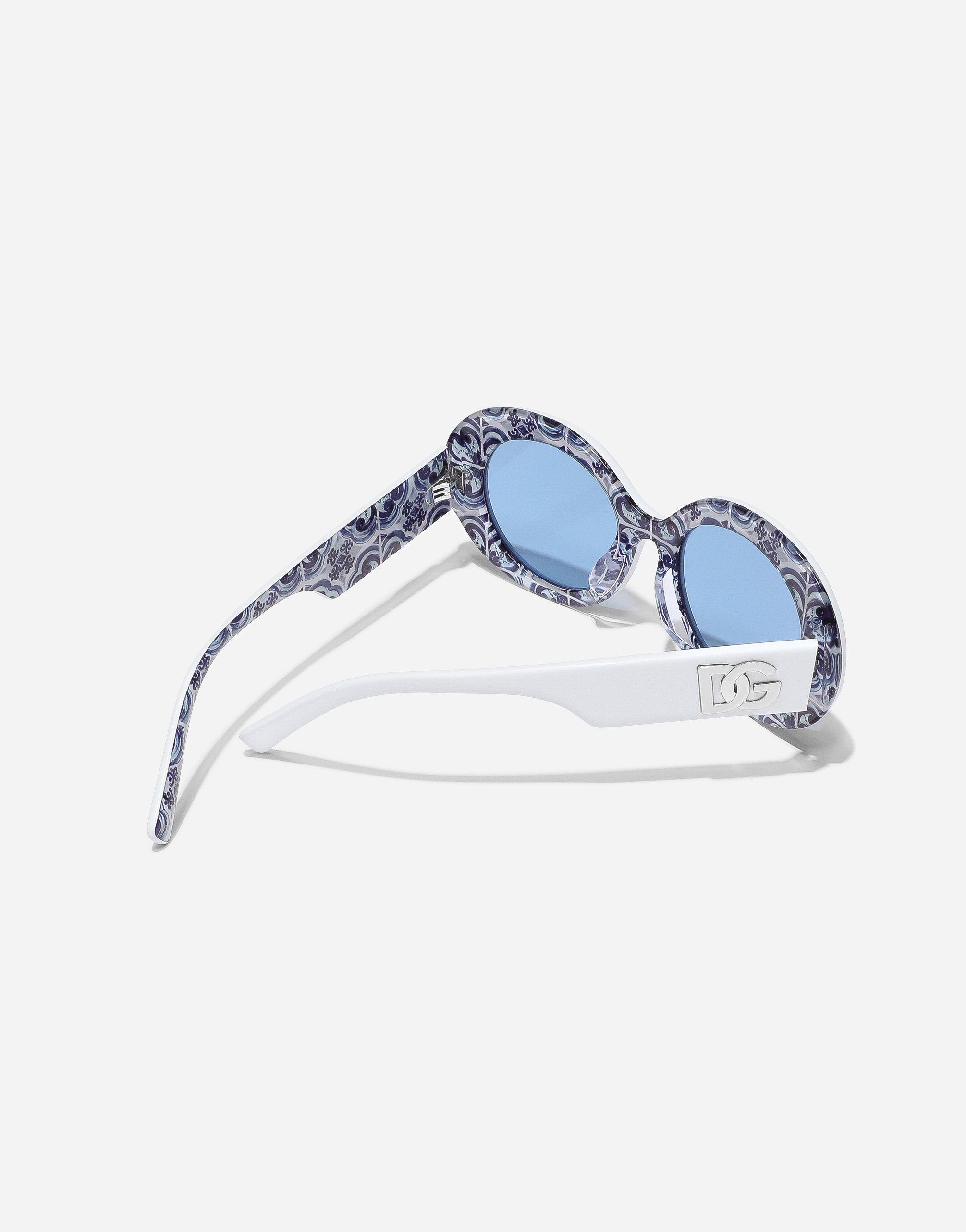 DG Logo sunglasses in White for Dolce Gabbana